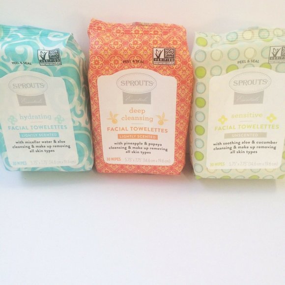 SPROUTS VARIETY LOT FACIAL TOWELETTES + BAR SOAPS - Picture 4 of 10